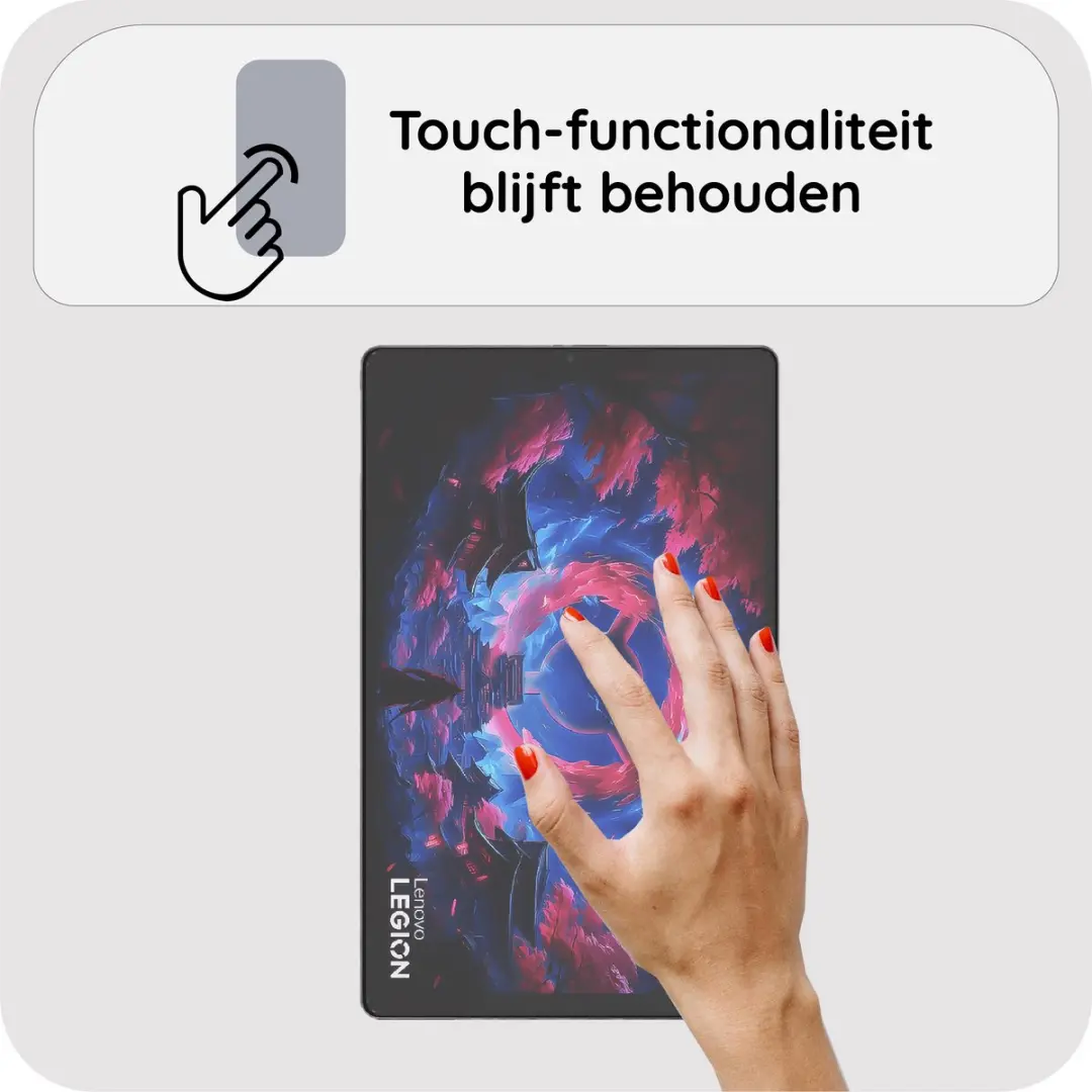 Just in Case TLE2944SG0 Screenprotector - Lenovo Legion Tab Gen 5 - Transparant - afbeelding 6 van 6