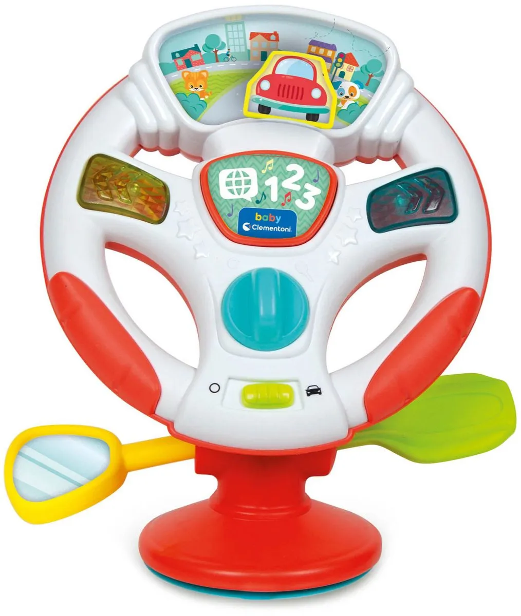 Clementoni Activity Wheel Speelgoed Stuur - Multicolor