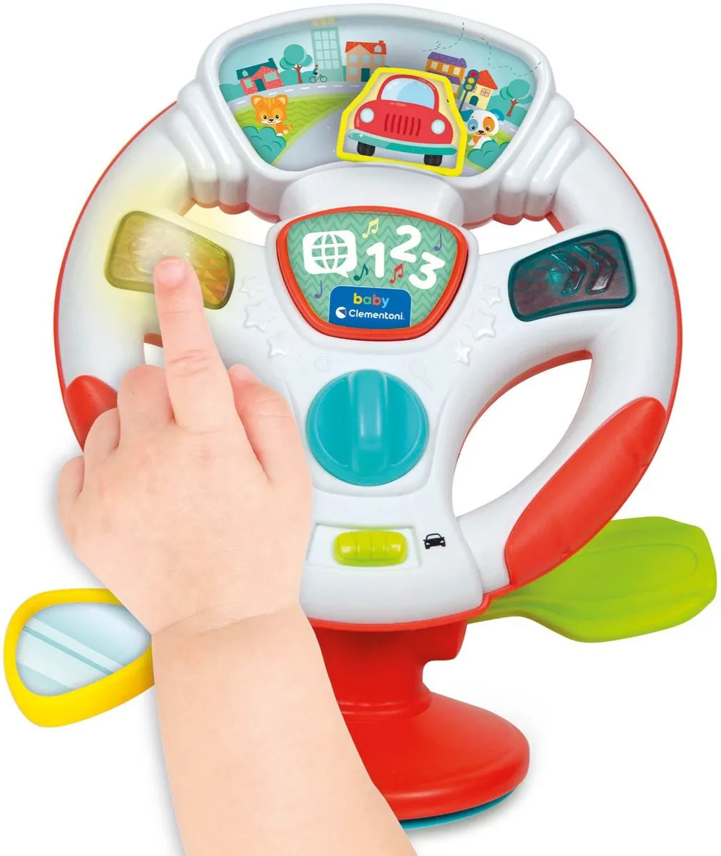 Clementoni Activity Wheel Speelgoed Stuur - Multicolor