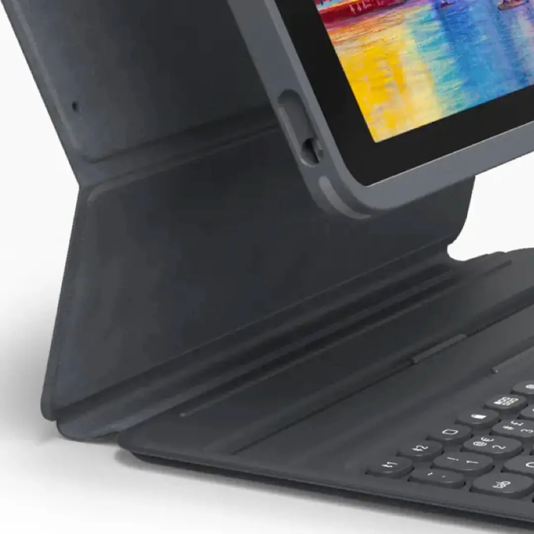ZAGG Pro Keys 5050706 Keyboard Case - iPad 10.2" (2019-2021) - Zwart/Grijs