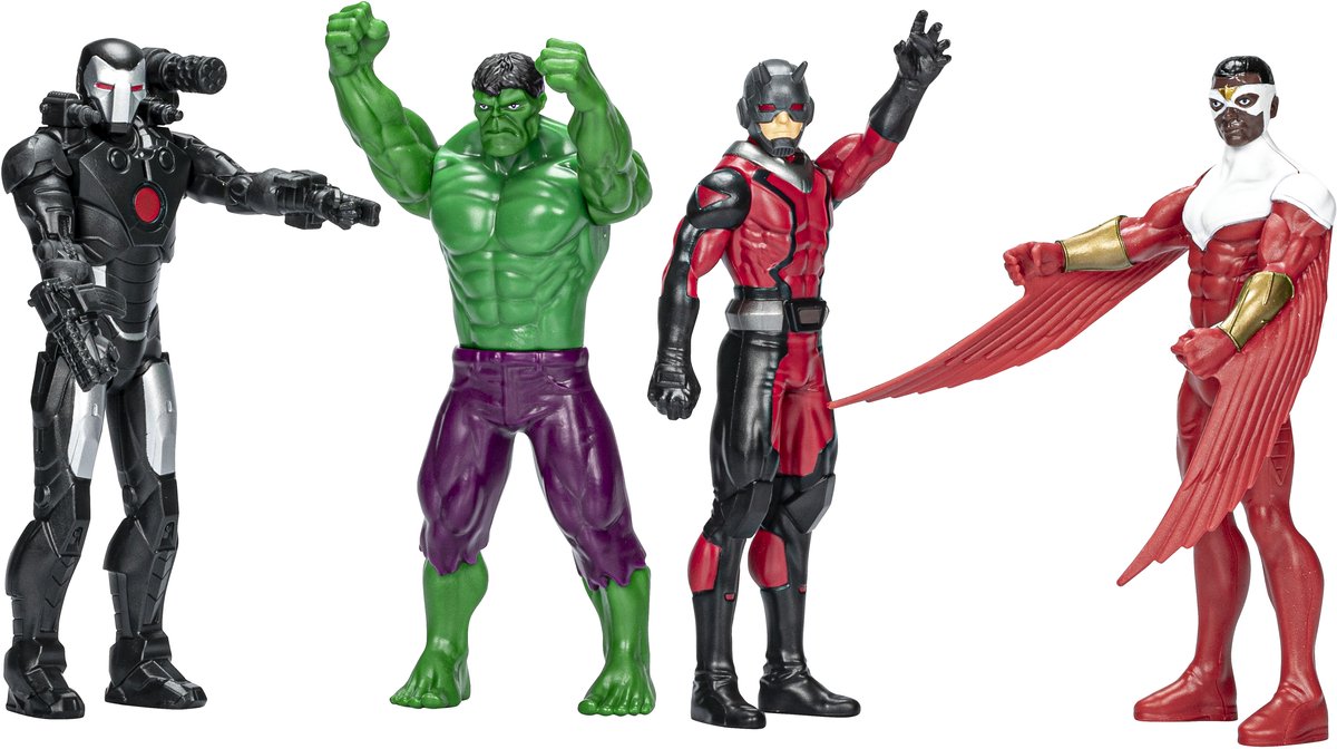 Superhelden Set 8 Stuks  -  Marvel - Complete set - 15 cm Groot