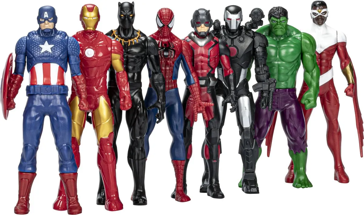 Hasbro Marvel Superhelden Set 8 Stuks - 15cm - afbeelding 6 van 6
