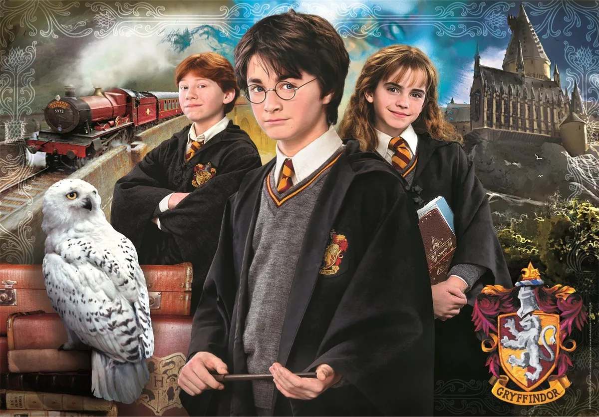 Clementoni Harry Potter Puzzel 1000 Stukjes - Multicolor - afbeelding 3 van 6
