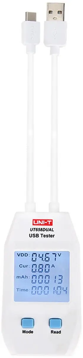 UNI-T UT658DUAL USB Tester