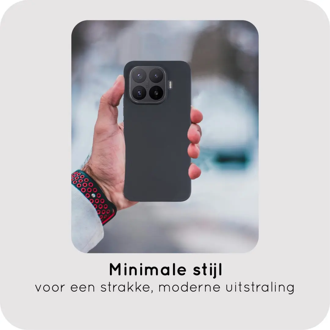 Just in Case Hoesje Xiaomi 17T Pro MXM2913KL1 - Siliconen - Zwart