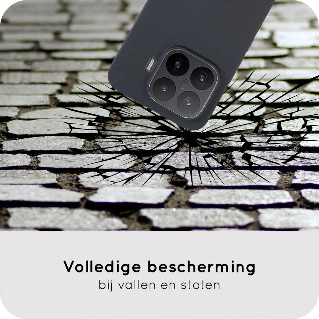 Just in Case Hoesje Xiaomi 17T Pro MXM2913KL1 - Siliconen - Zwart