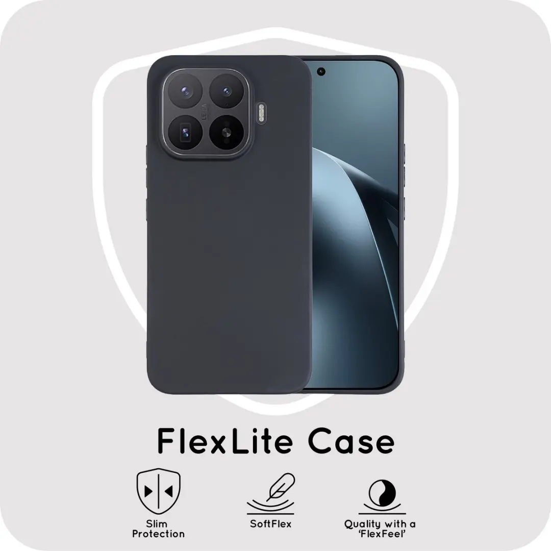 Just in Case Hoesje Xiaomi 17T Pro MXM2913KL1 - Siliconen - Zwart - afbeelding 6 van 6