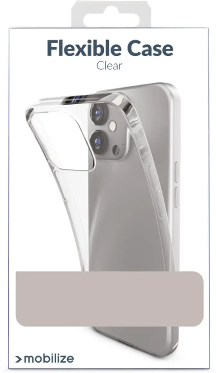 Mobilize Gelly Case iPhone 18 Pro - Transparant