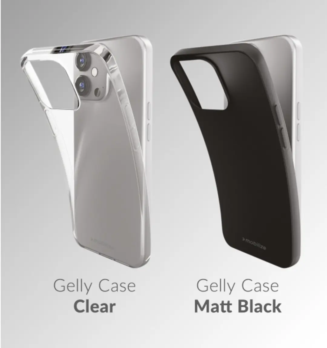 Mobilize Gelly Case iPhone 18 Pro - Transparant
