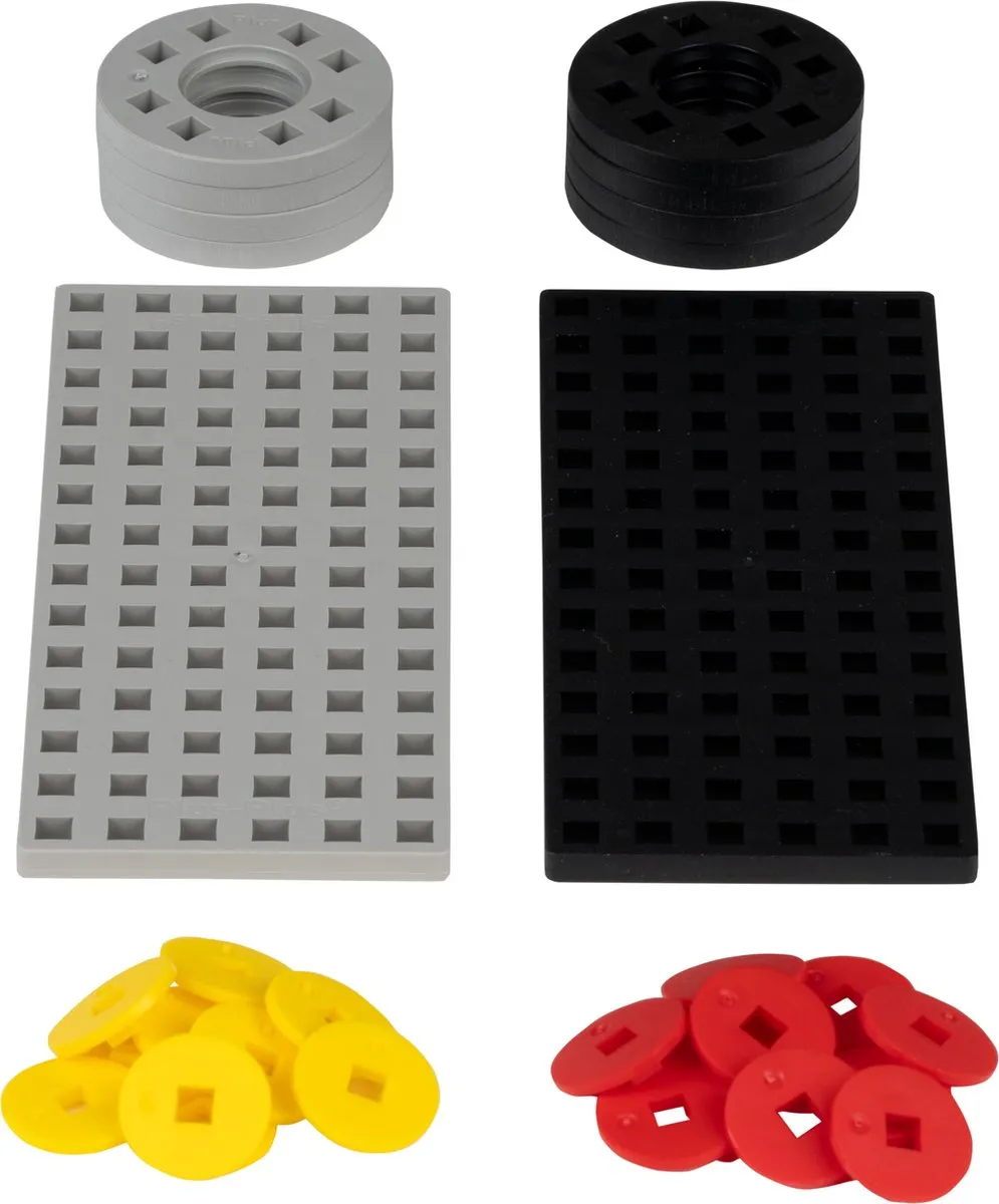 Plus-Plus Basic Bouwset 26-delig Grijs/Zwart - 3965