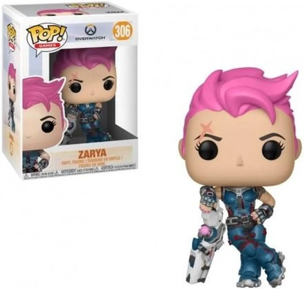 Funko Pop! Overwatch Zarya Verzamelfiguur