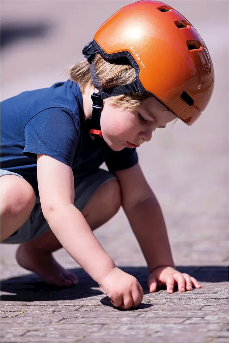 ABUS Skurb Kid Fietshelm - 45-50cm - Oranje