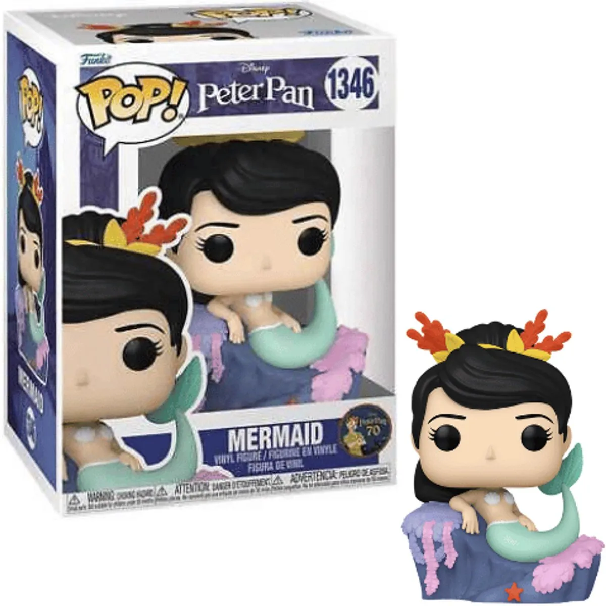 Funko Pop Disney Peter Pan Mermaid Vinylfiguur 9,5cm #1346