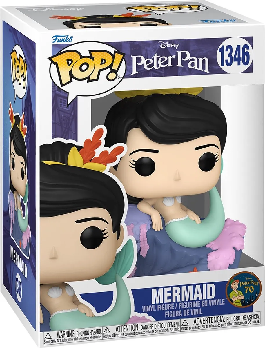 Funko Pop Disney Peter Pan Mermaid Vinylfiguur 9,5cm #1346