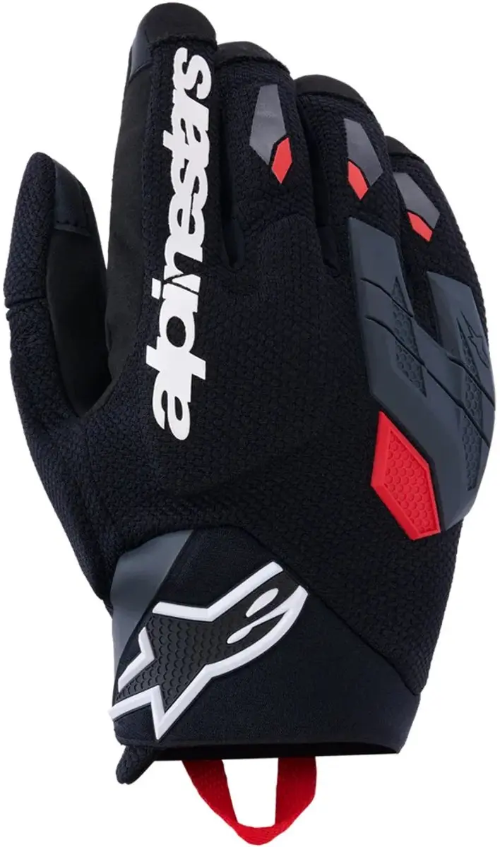 Alpinestars Durack Motorhandschoenen 2XL - Zwart/Grijs/Rood