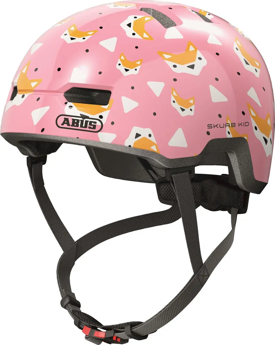 ABUS SKURB Kid Fietshelm - 50-55 cm - Roze