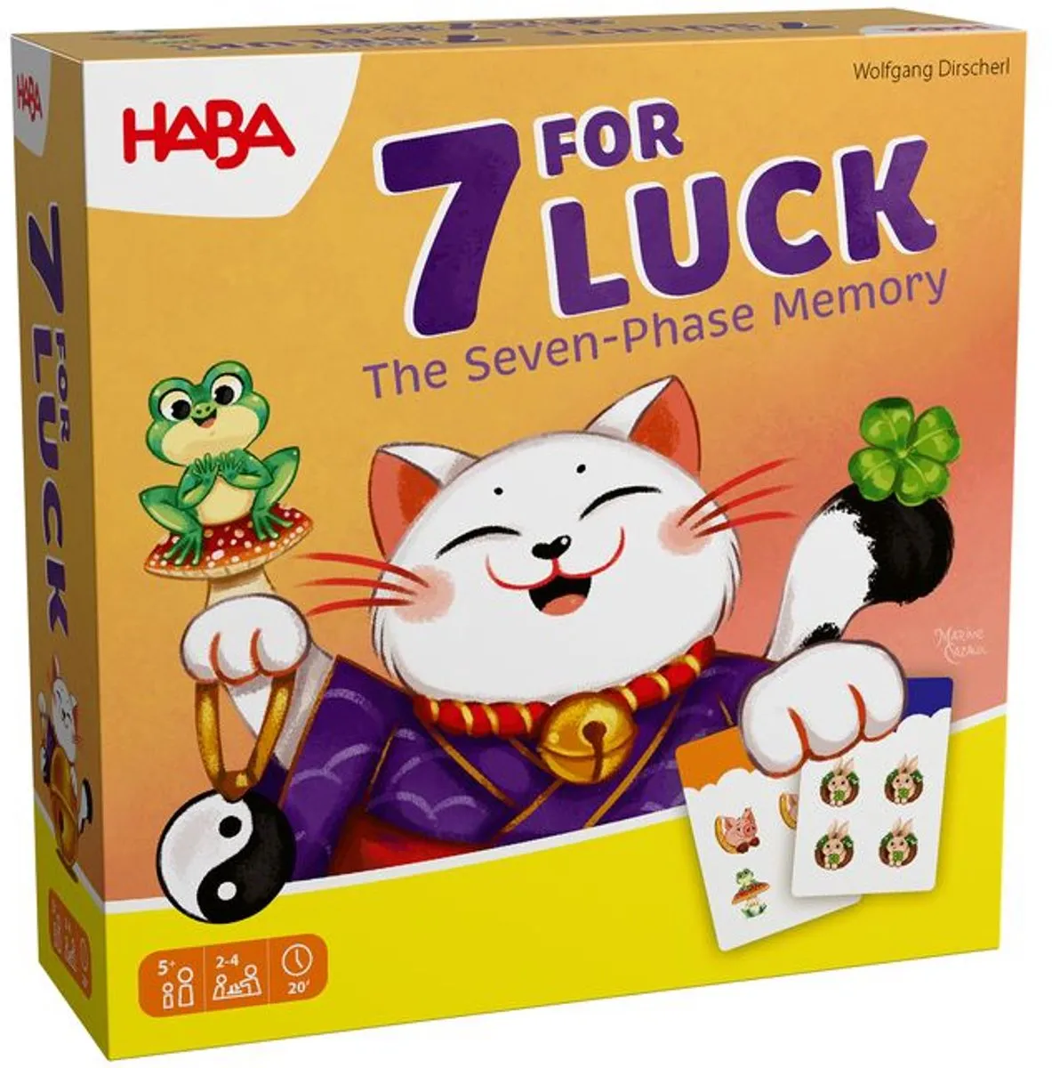 Haba Flip Kins & 7 Brengt Geluk - Spel Set 2 Stuks
