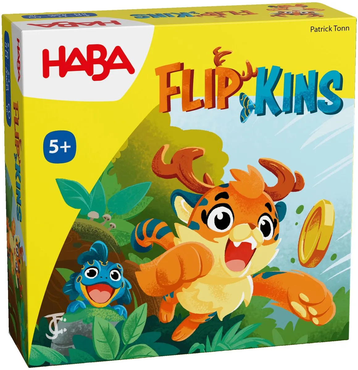 Haba Flip Kins & 7 Brengt Geluk - Spel Set 2 Stuks
