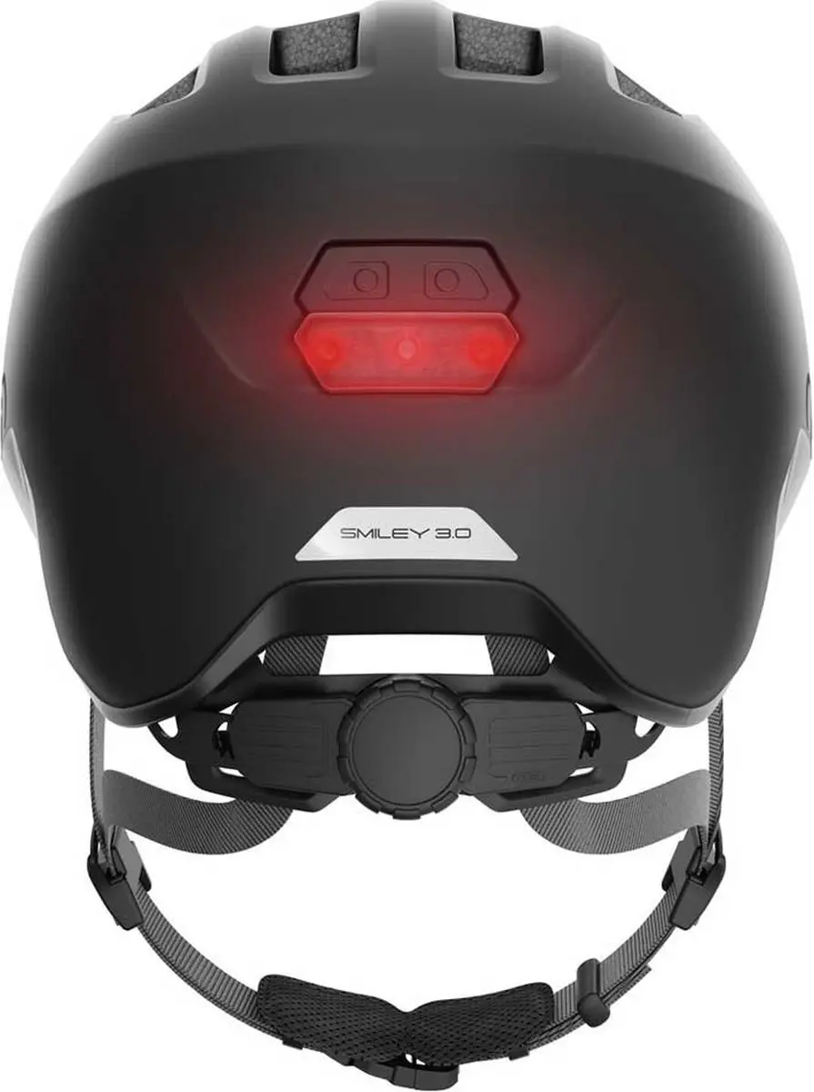 ABUS Smiley 3.0 ACE LED Fietshelm - 50-55cm - Zwart