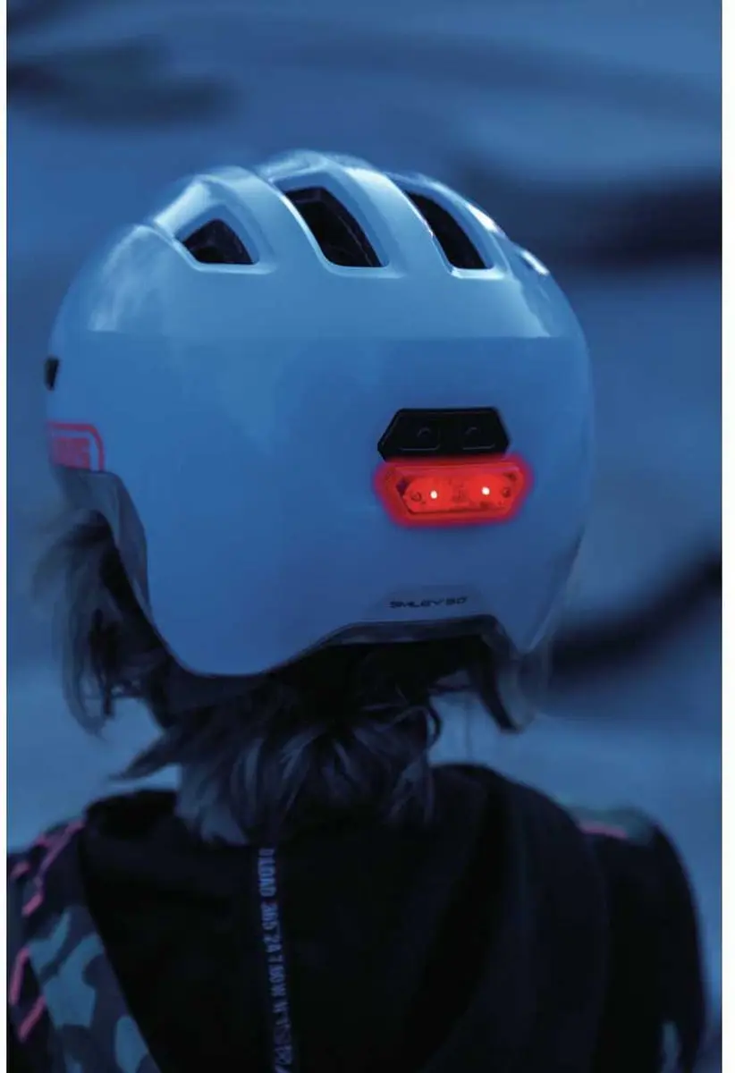 ABUS Smiley 3.0 ACE LED Fietshelm - 50-55cm - Zwart - afbeelding 6 van 6