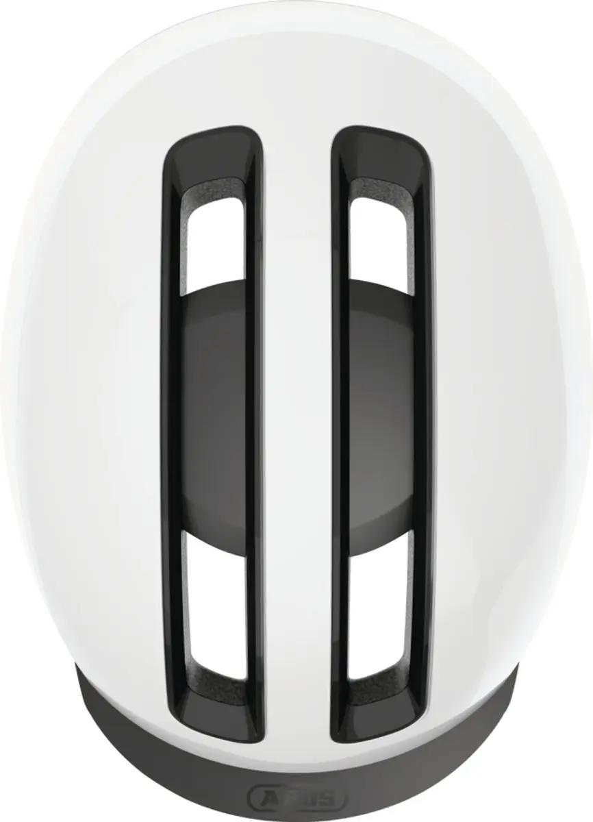 ABUS HUD-Y Fietshelm - 51-55cm - Wit - 280g - afbeelding 6 van 6