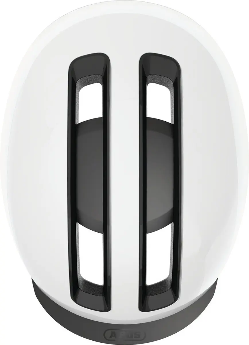ABUS HUD-Y Fietshelm - 51-55cm - Wit - 280g
