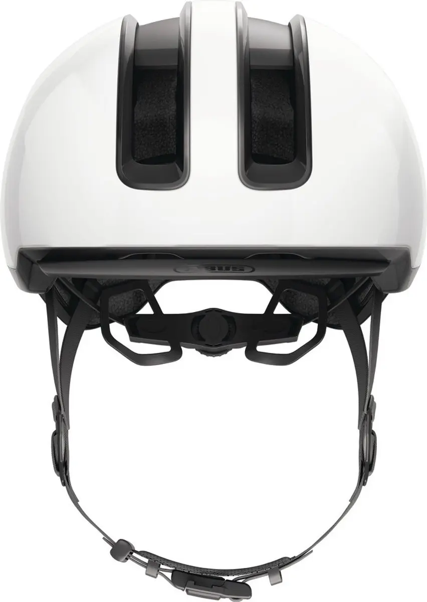 ABUS HUD-Y Fietshelm - 51-55cm - Wit - 280g
