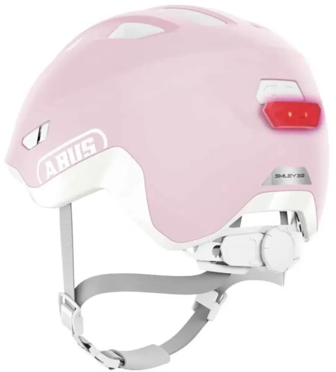 ABUS Smiley 3.0 ACE LED Fietshelm - 50-55cm - Pink