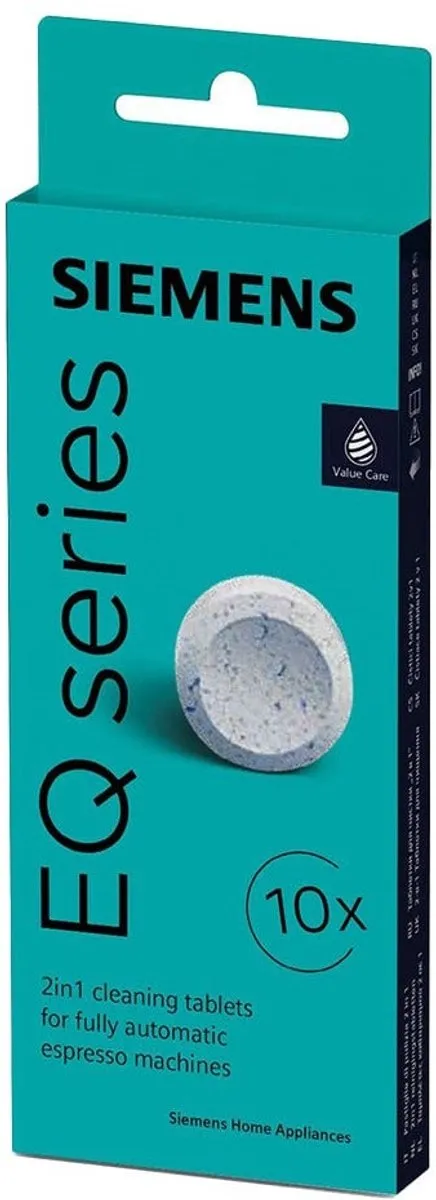Siemens EQ. TZ80001N Reinigingstabletten - 10 Stuks - afbeelding 6 van 6