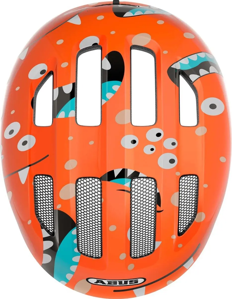 ABUS Smiley 3.0 Fietshelm - Oranje - 45-50cm