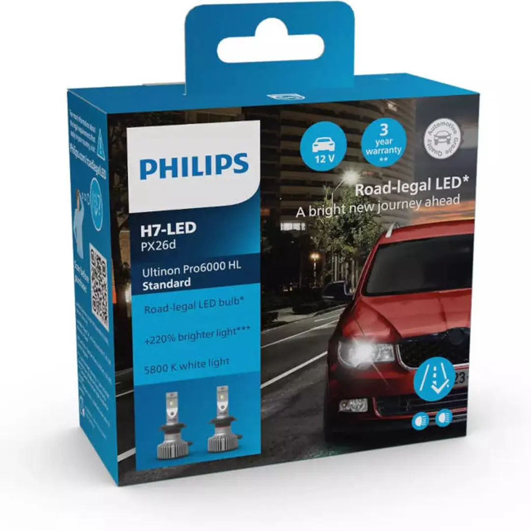 Philips Ultinon Pro6000 H7 LED Set