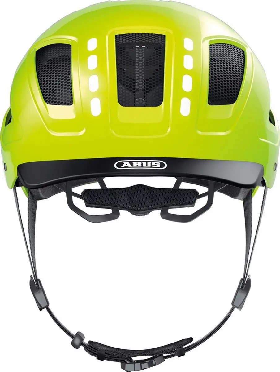 ABUS Hyban 2.0 Fietshelm LED - 58-63cm - Geel