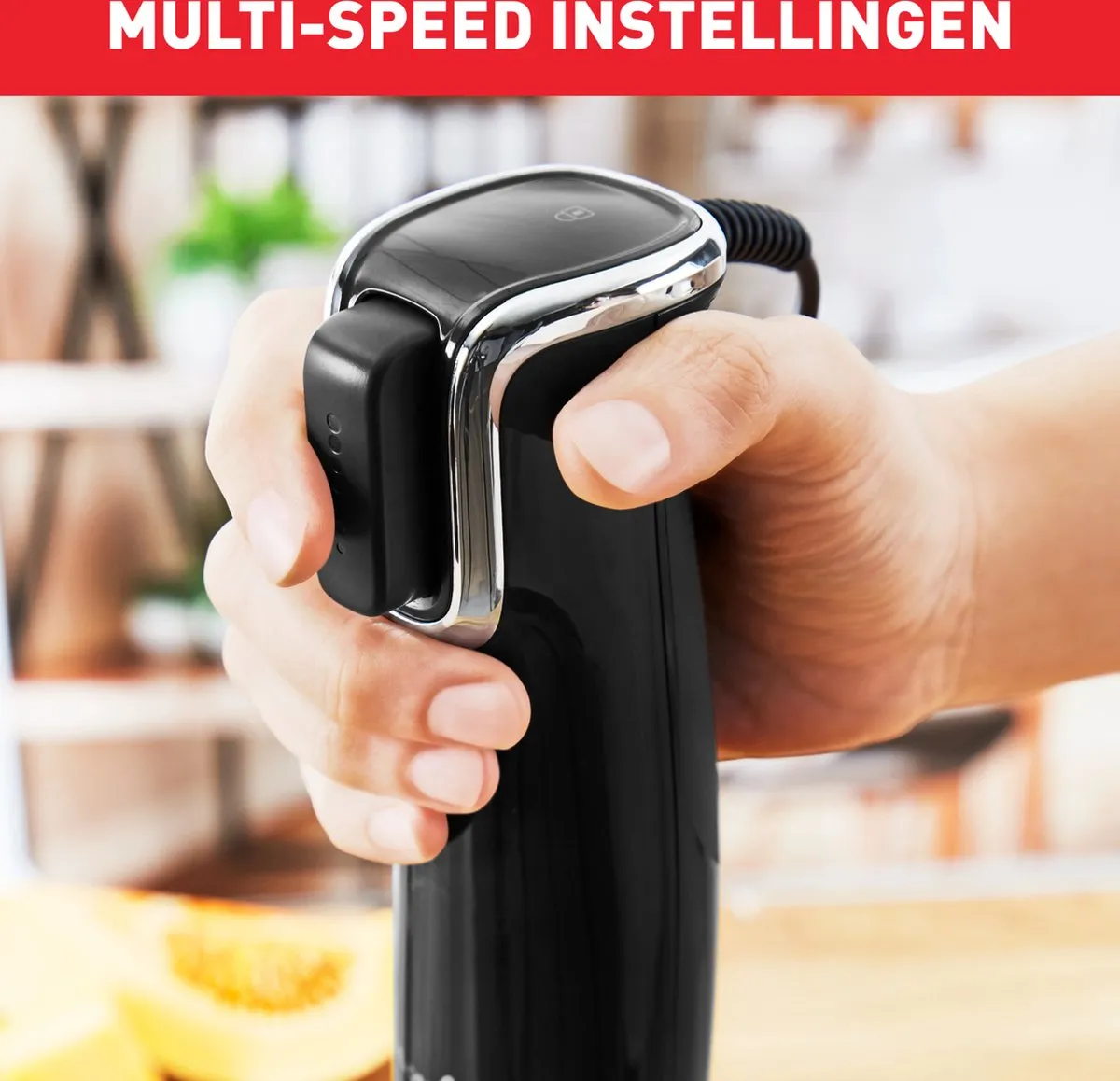Tefal InfinyForce HB94L8 Staafmixer - 1000W - Wit/Grijs - afbeelding 6 van 6