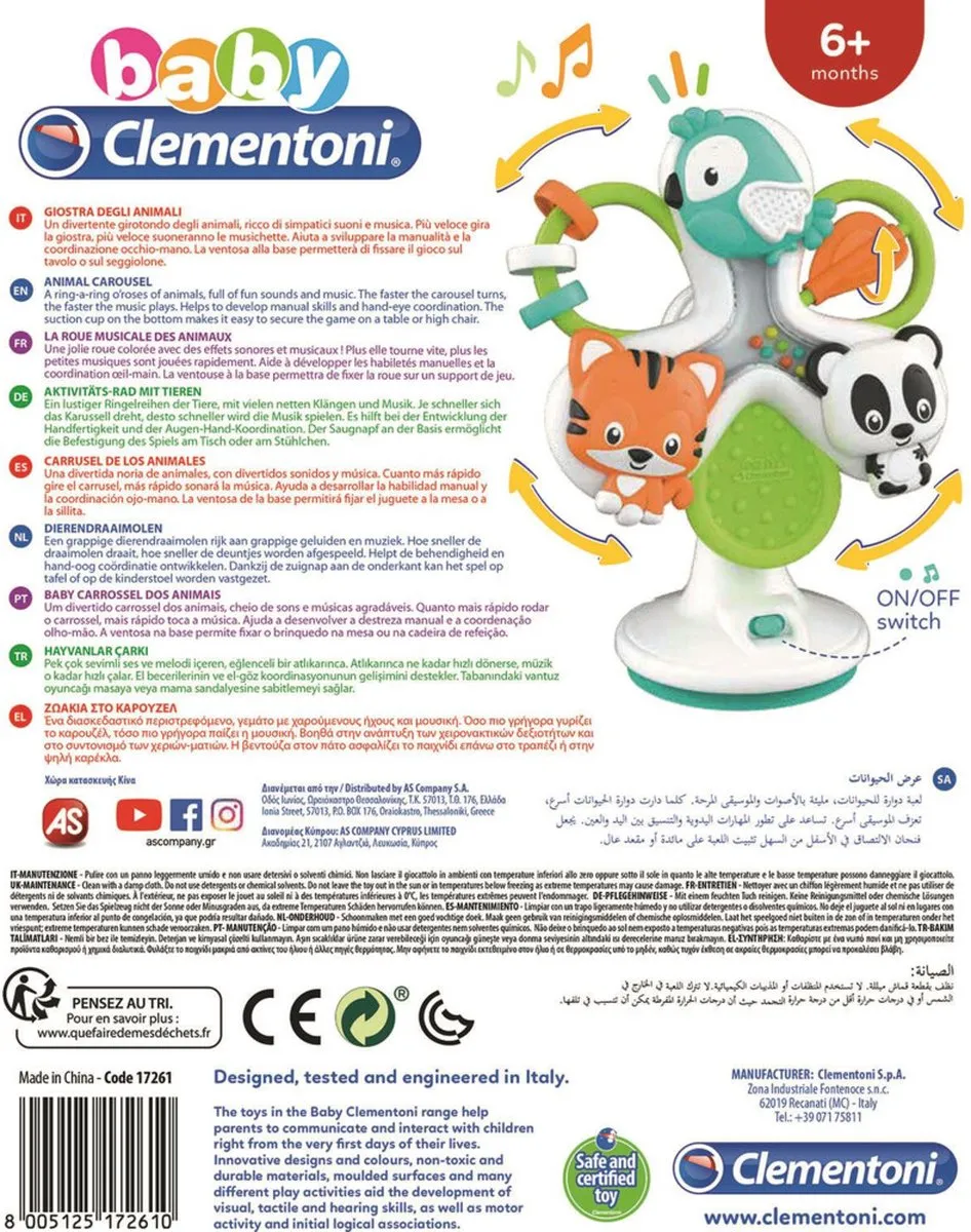 Clementoni Ring-een-Ring Activity Center - Multi Kleur