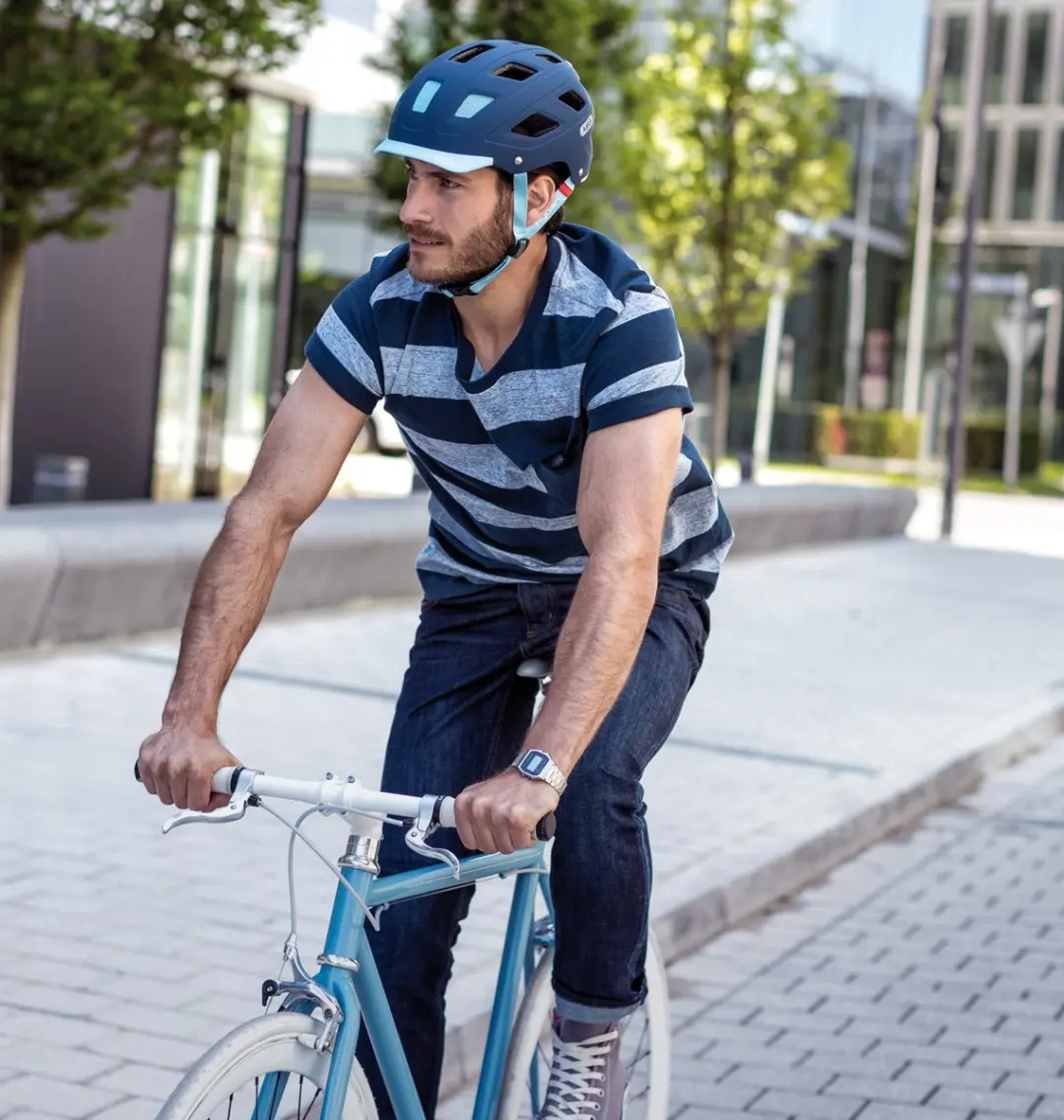 ABUS Hyban 2.0 Fietshelm - 52-58cm - Groen - 400g