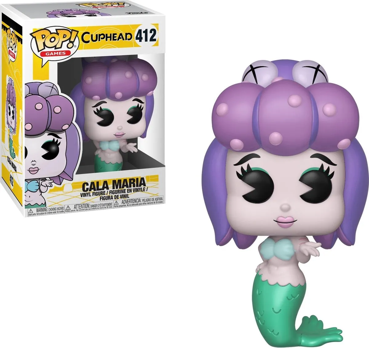 Funko Pop! Games Cuphead Cala Maria #412