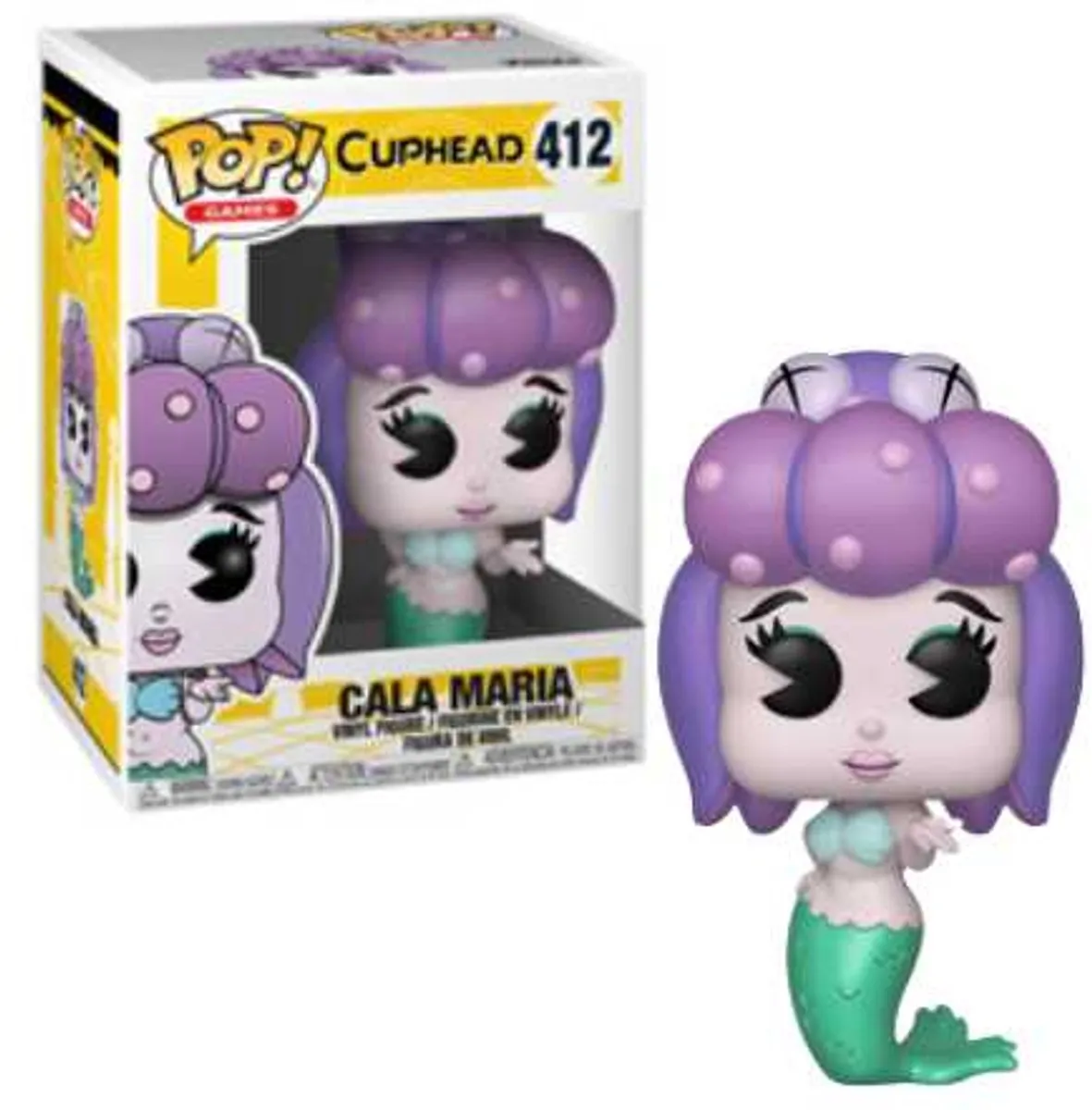 Funko Pop! Games Cuphead Cala Maria #412 - Multicolor - afbeelding 6 van 6