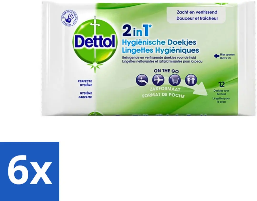 Dettol Reinigingsdoekjes 2-in-1