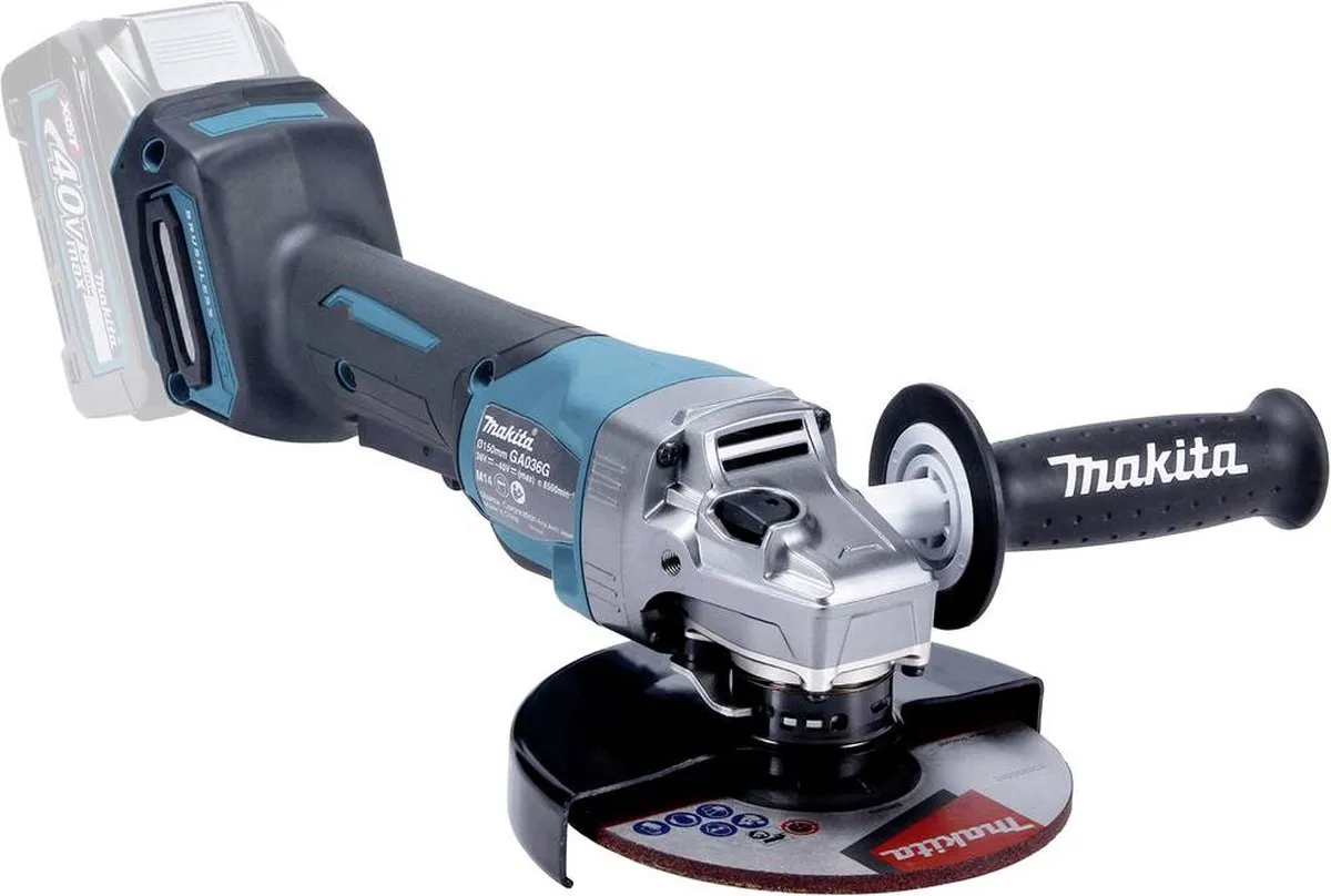 Makita GA036GZ Accu Haakse Slijper XGT 40V Max