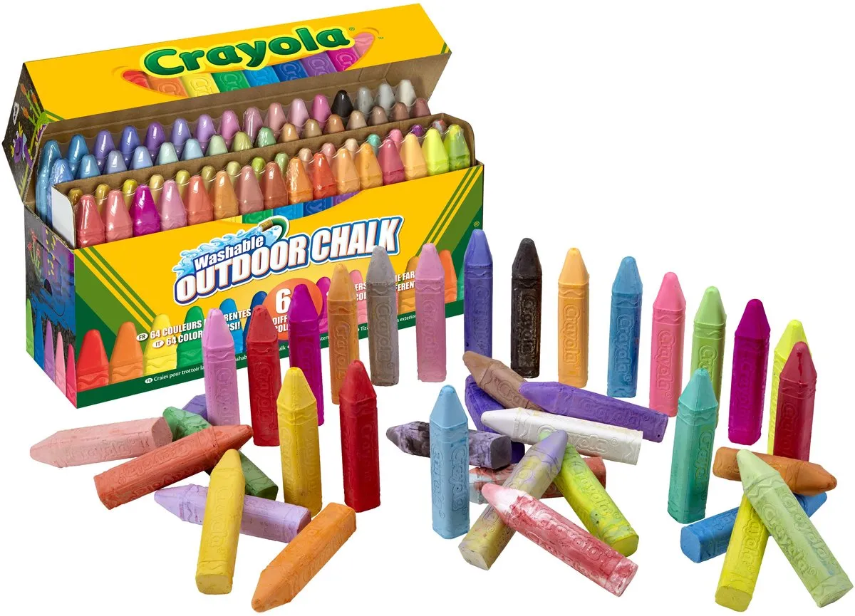 Crayola Stoepkrijt 64 Stuks