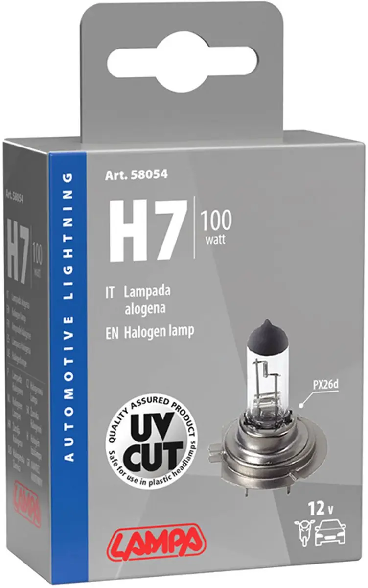 Lampa H7 Lamp 12V 100W - Wit