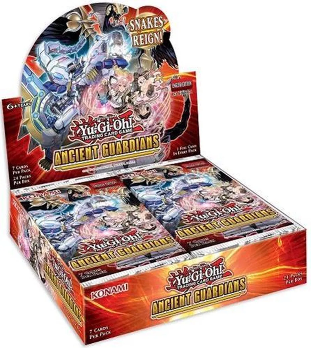 Konami YGO Ancient Guardians Special Booster Display