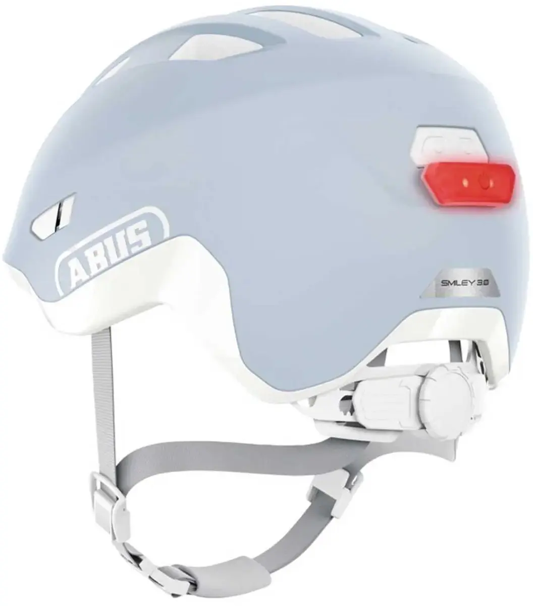 ABUS Smiley 3.0 ACE LED Fietshelm - 50-55cm - Blauw