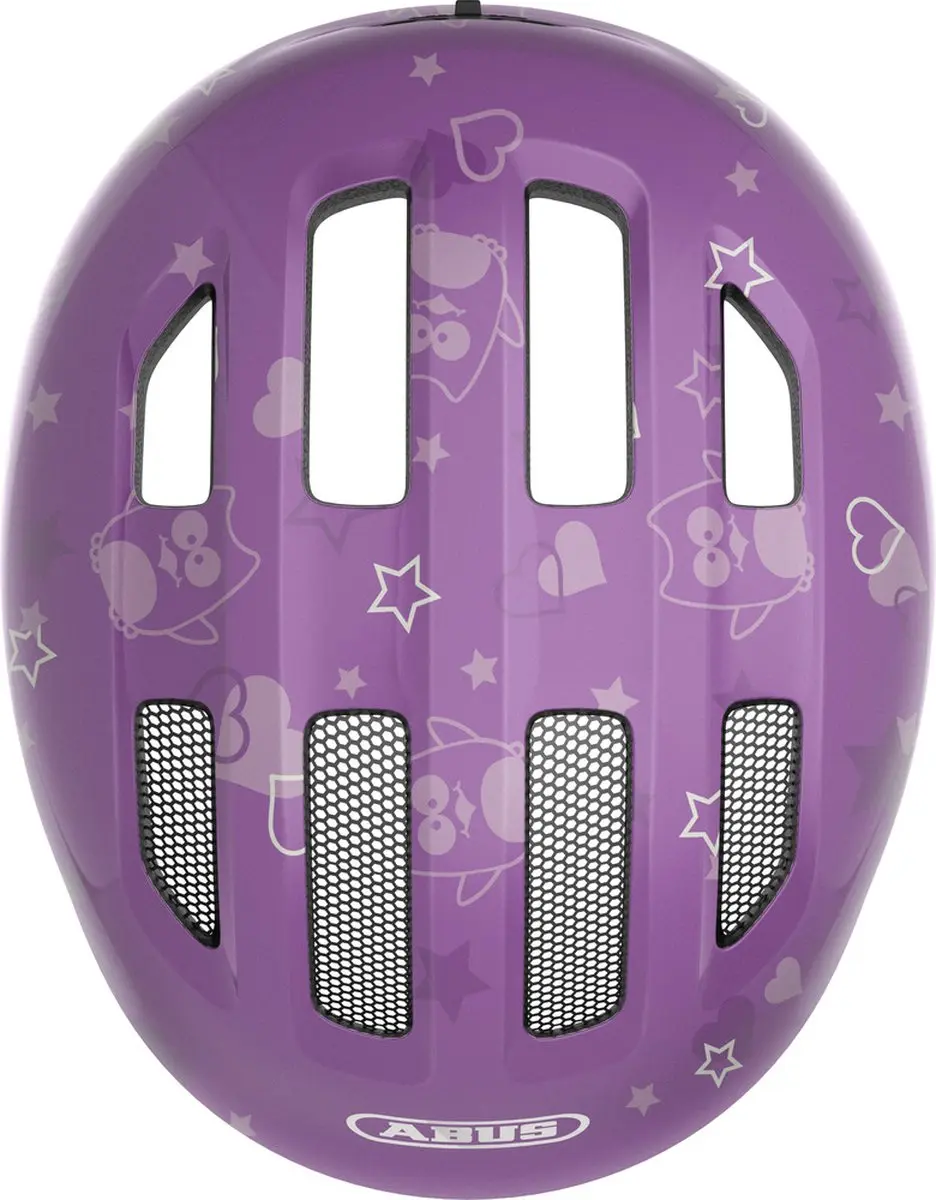 ABUS Smiley 3.0 Fietshelm - Paars - S
