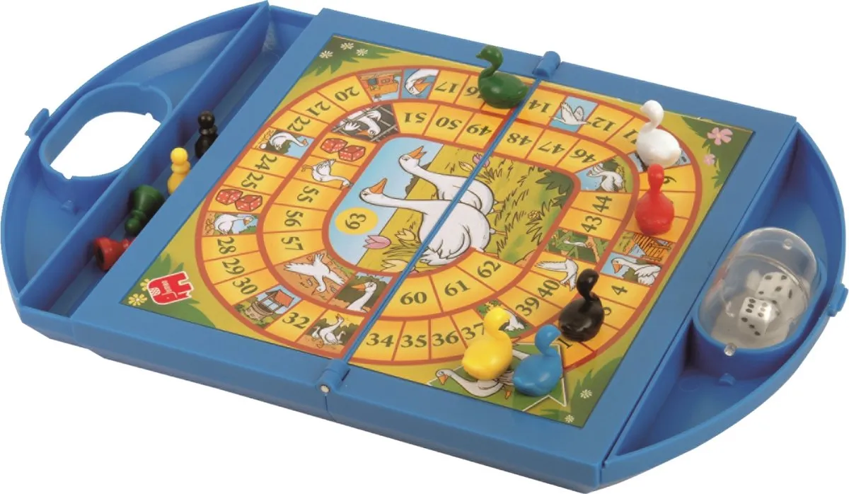 Jumbo Ganzenbord & Slang en Ladderspel Reiseditie 12766