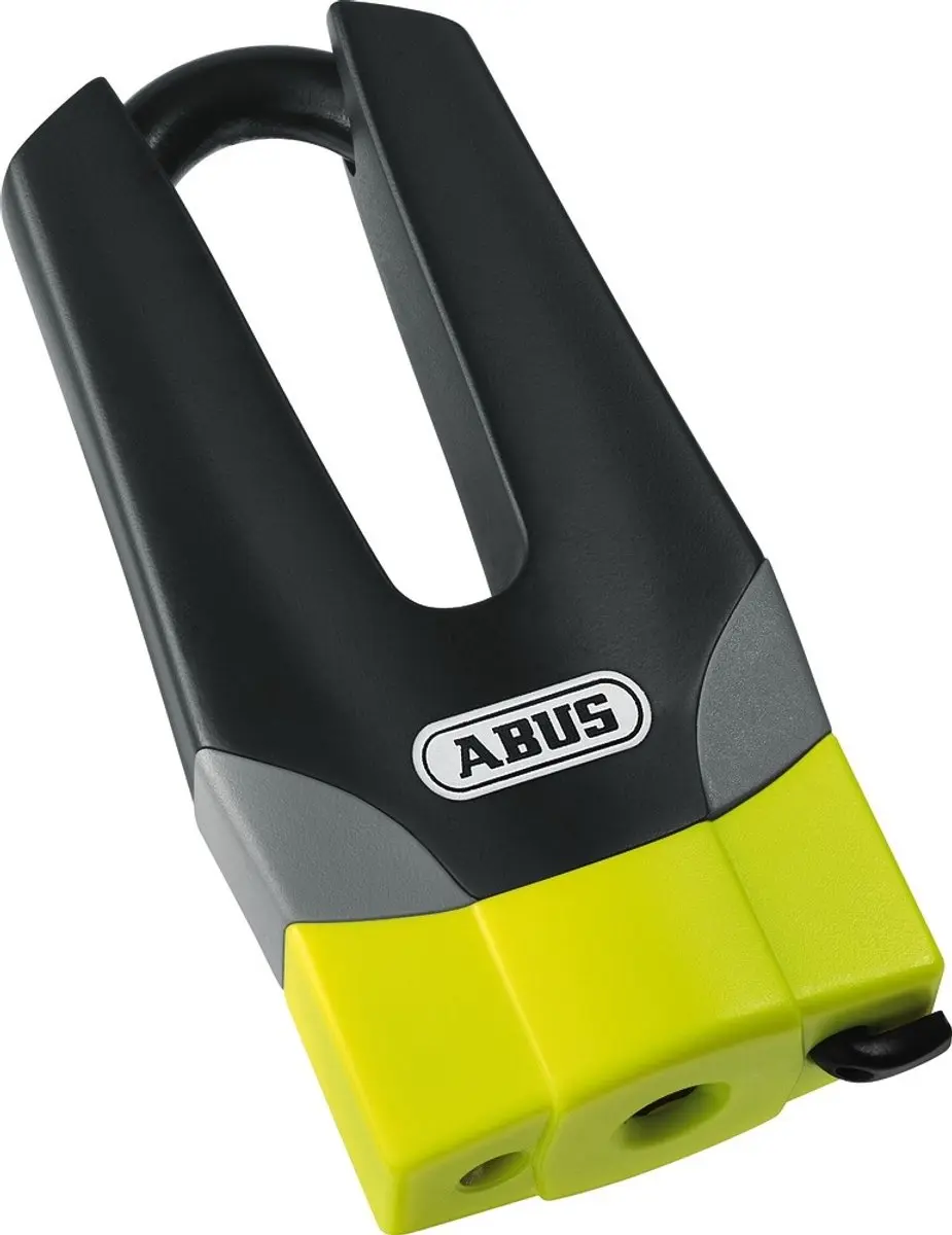 ABUS Schijfremslot Granit Quick Maxi+Mini 37/60 - Geel - Security level 15