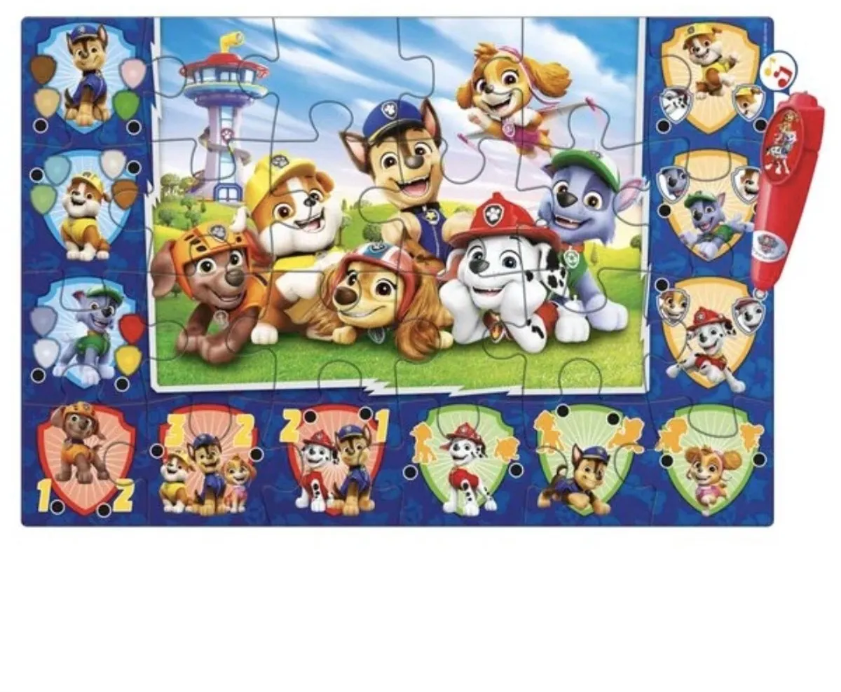 Clementoni Paw Patrol Interactieve Vloerpuzzel 24 Stuks - Multi