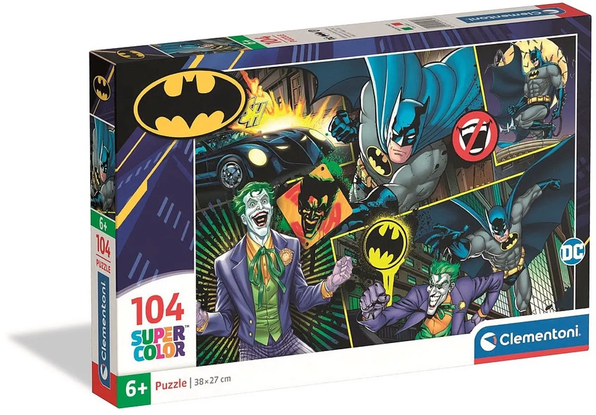 Clementoni Batman Kinderpuzzel 104 Stukjes