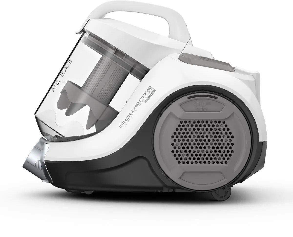 Rowenta Swift Power RO2957EA Cilinderstofzuiger 750W - 1,2L - Wit/Grijs