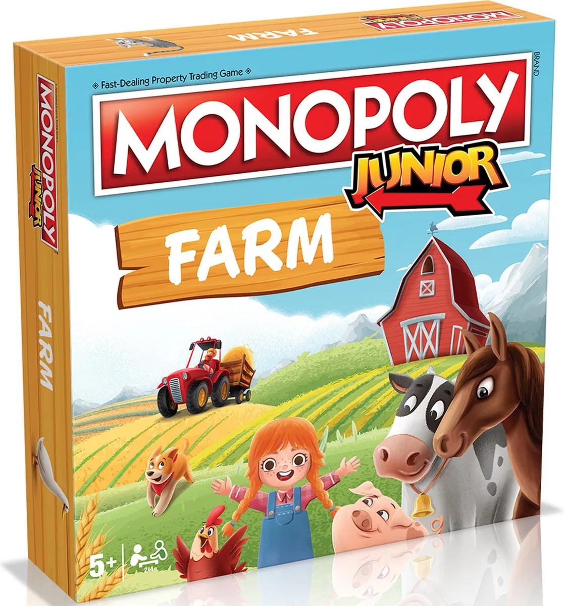 Winning Moves Junior Monopoly Farma Bordspel